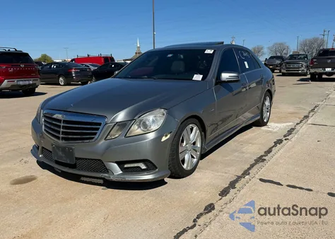 2011 Mercedes-Benz E 350 Bluetec from USA, damaged, VIN WDDHF2EB9BA450370